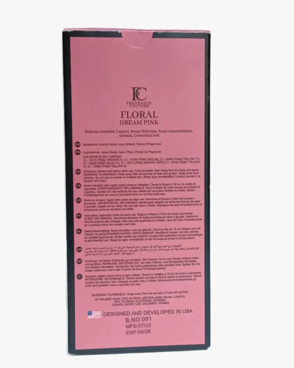 Floral Classic Fragrance Golden Diamond Eau De Perfume