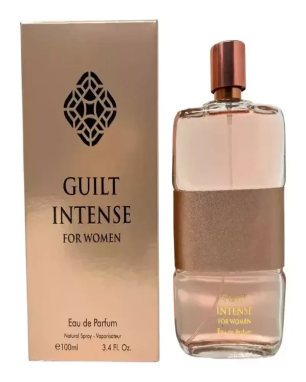 GUILT INTENSE Eau De Parfum: Seductive Floral Fragrance for Women - 3.4 FL OZ / 100 ML