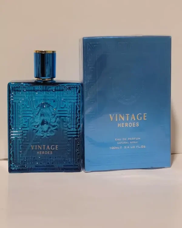 Vintage Heroes Blue Eau De Parfum Cologne Men Perfume Spray 100ml