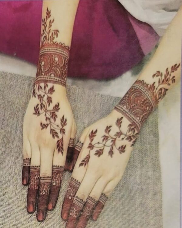 2 Pack Zenia 100% Natural Henna Cones - Organic Temporary Tattoo Kit Red - Image 3