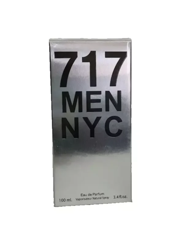 717 Men NYC 100ml Tester Perfume Eau de Cologne 3.4 fl oz - Long-Lasting Fragrance for Men - Image 2