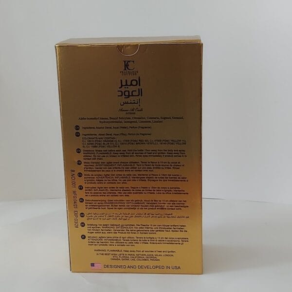 Ameer Al Oudh Intense 100ml Unisex Eau De Parfum Spray - Natural Vaporisateur 3.4oz - Image 3