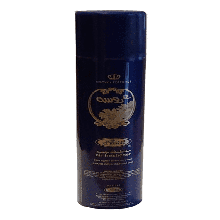 Al Rehab Air Freshener 300ml Crown Perfume Room Spray Aerosol Fragrance Sandra Long Lasting Scent for Home and Office 3piece: Premium Long Lasting Room Spray for Home and Office