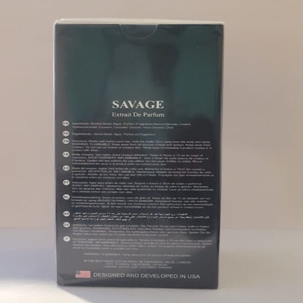 Savage Extrait de Parfum for Men- 100ml 3.4 floz Long-Lasting Luxury Cologne - Image 4