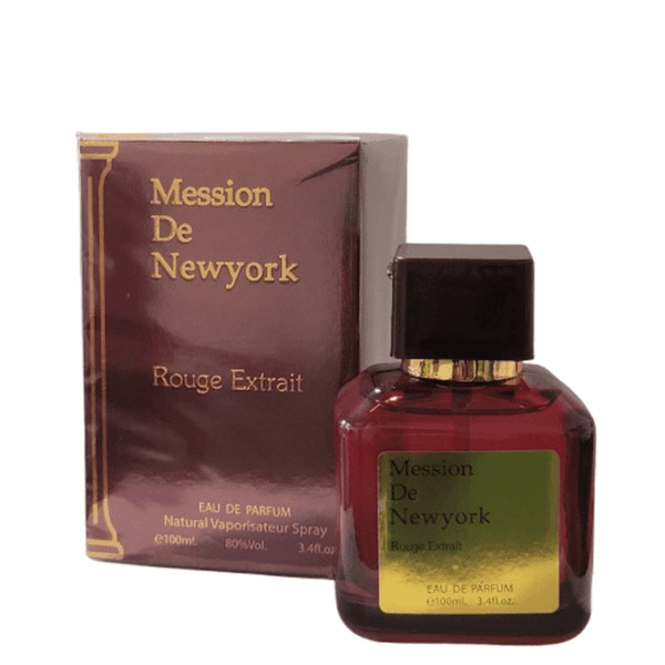 Mission De New York Rouge Extrait Eau de Parfum for Men 3.4 oz Luxury Cologne Made In INdia - Image 9