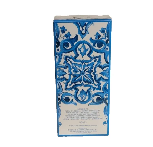 Dolce & Gabbana LIGHT BLUE SUMMER VIBES Fragrance TESTER Brand New Bottle Made In Italy   - Image 2