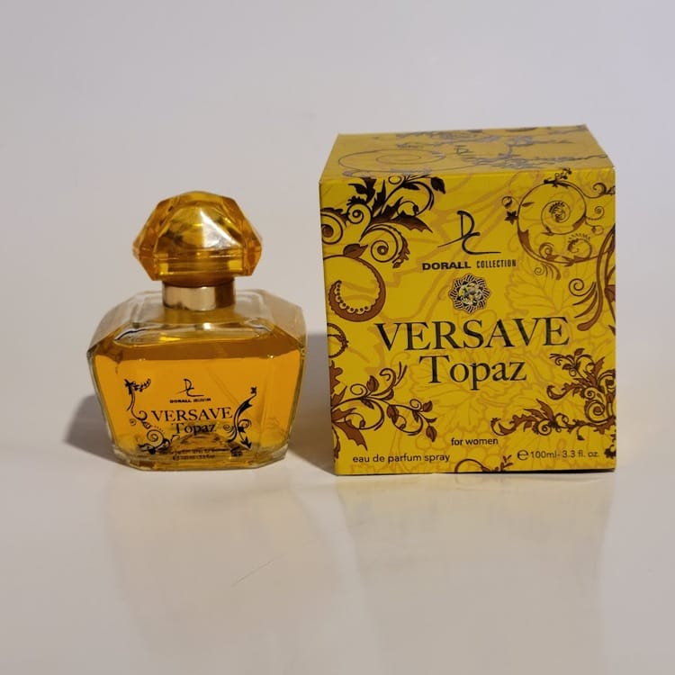Original Versave Topaz 100ml Eau de Parfum for Women – Fresh Floral Scent Made in India