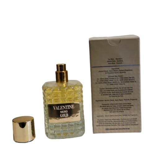 Valentine Nero Gold For Women's Perfume 3.4 FL OZ EDP Spray Generic Made In INdia – Image 3