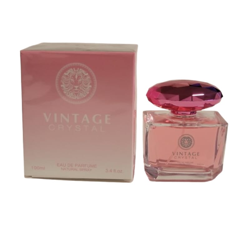 Vintage Crystal Women’s Perfume Eau de Parfum 100ml – Long Lasting Fragrance